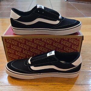 Mens Fashion Sneakers Vans Brooklyn LS Sneaker Size 10M